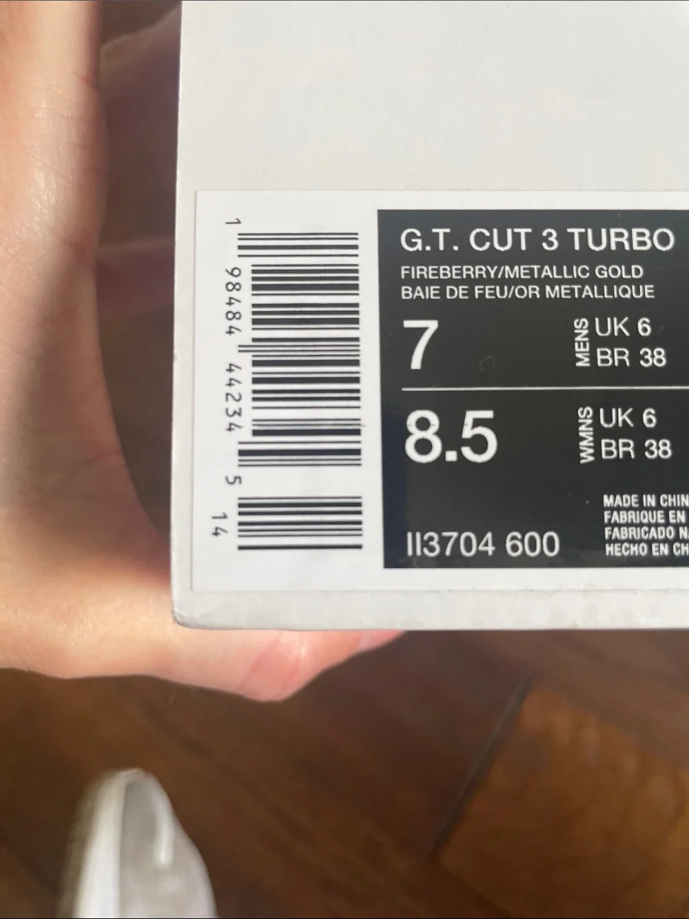 GT Cut 3 Turbo Nike Basketball Bright Pink shoes with Gold Swoosh